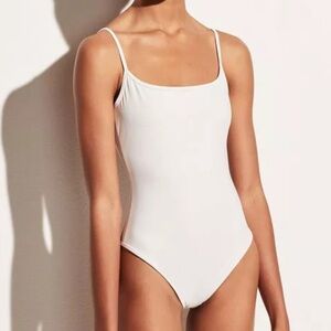 Nu Swim Noodle One Piece Swimsuit in Zinc